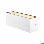 SITRA L WL UP/DOWN, LED Outdoor Wandaufbauleuchte, weiss, CCT switch 3000/4000K