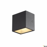 SITRA S WL SINGLE, LED Outdoor Wandaufbauleuchte, anthrazit, CCT switch 3000/4000K