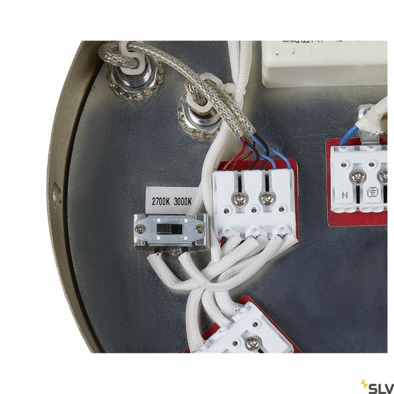 SLV ONE DOUBLE PHASE up/down, Pendelleuchte messing 35W 2700/3000K 130°