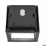 QUADRULO CL LED Outdoor Deckenleuchte quadratisch IP55 anthrazit 3000K (LED fest verbaut)