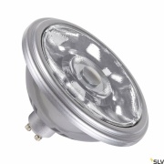 QPAR111 GU10, LED Leuchtmittel silber 12,5W 2700K CRI90 10°