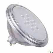 QPAR111 GU10, LED Leuchtmittel silber 7W 4000K CRI90 40°