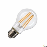 A60 E27, LED Leuchtmittel transparent 7,5W 2700K CRI90 320°