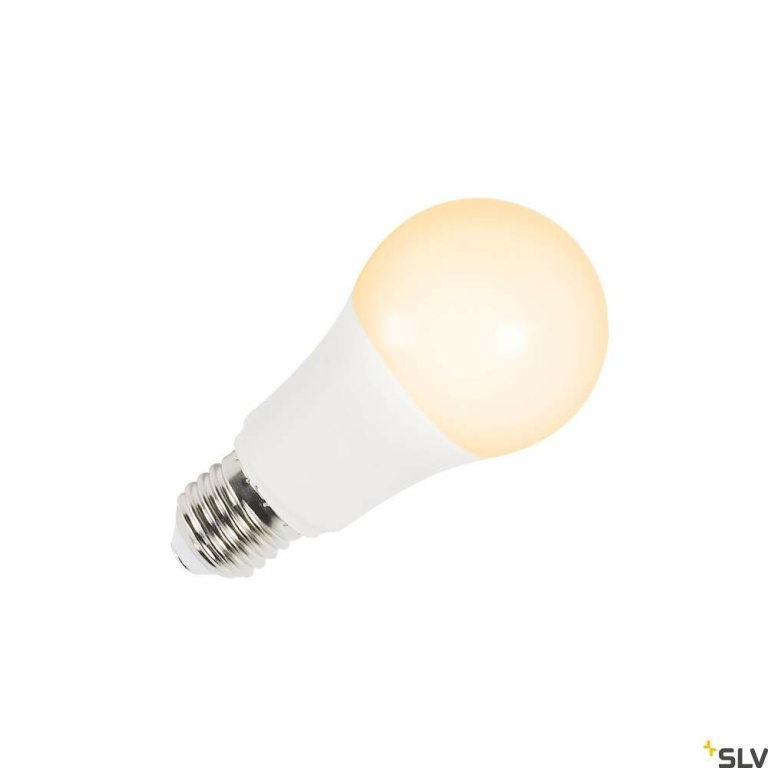 SLV A60 E27 tunable smart, LED Leuchtmittel weiß 9W 2700-6500K CRI90 230°