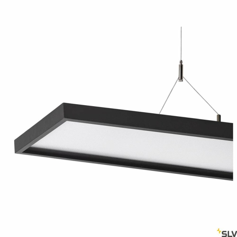 SLV WORKLIGHT DALI, Pendelleuchte schwarz 57W 4000K 80°