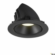 NUMINOS® GIMBLE XL, Deckeneinbauleuchte schwarz 4000K 55°