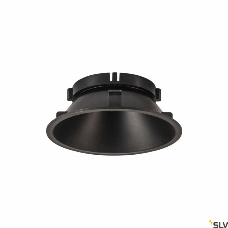 SLV NUMINOS® GIMBLE XL, Deckeneinbauleuchte schwarz 3000K 40°