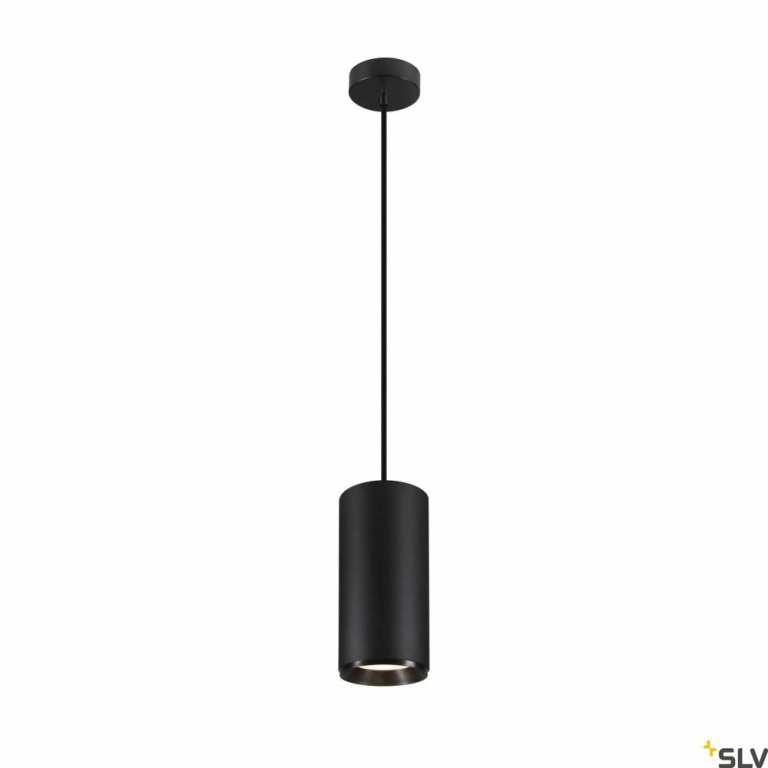 SLV NUMINOS® XL PHASE, Pendelleuchte schwarz 36W 4000K 60°