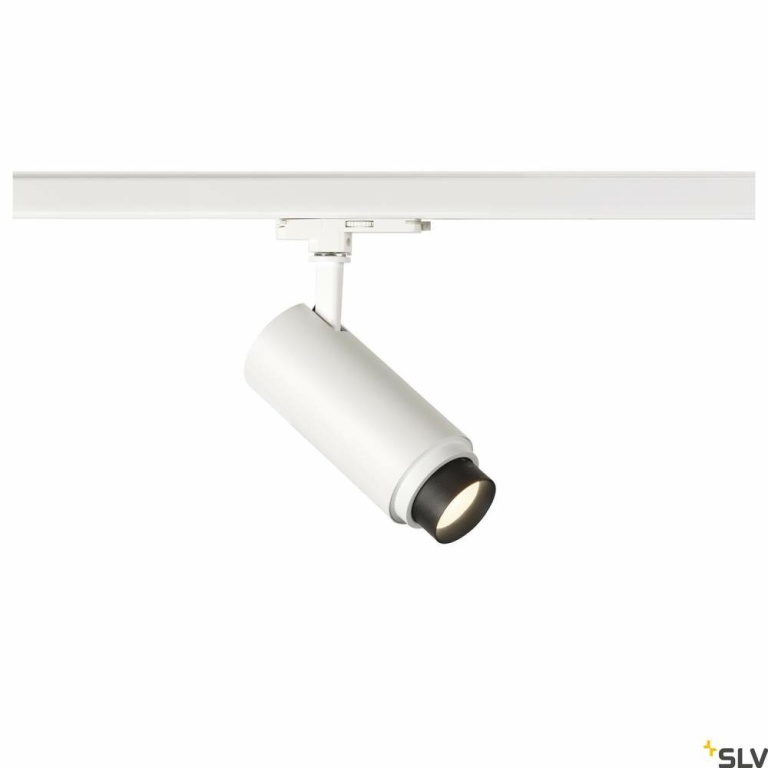 SLV NUMINOS® ZOOM M DALI, 3 Phasen Spot weiß 20W 4000K 15-60°