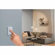 Wandschalter Smart Home Zigbee On/Off/Dimm Weiß