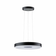 LED Pendelleuchte Puric Pane 2700K 1200lm 22W Schwarz/Grau dimmbar mit 3-Step-Dim Pendelhöhe einstellbar