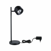 LED Tischleuchte Puric Pane 400lm 5,5W 2700K Schwarz dimmbar mit 3-Step-Dim schwenkbar