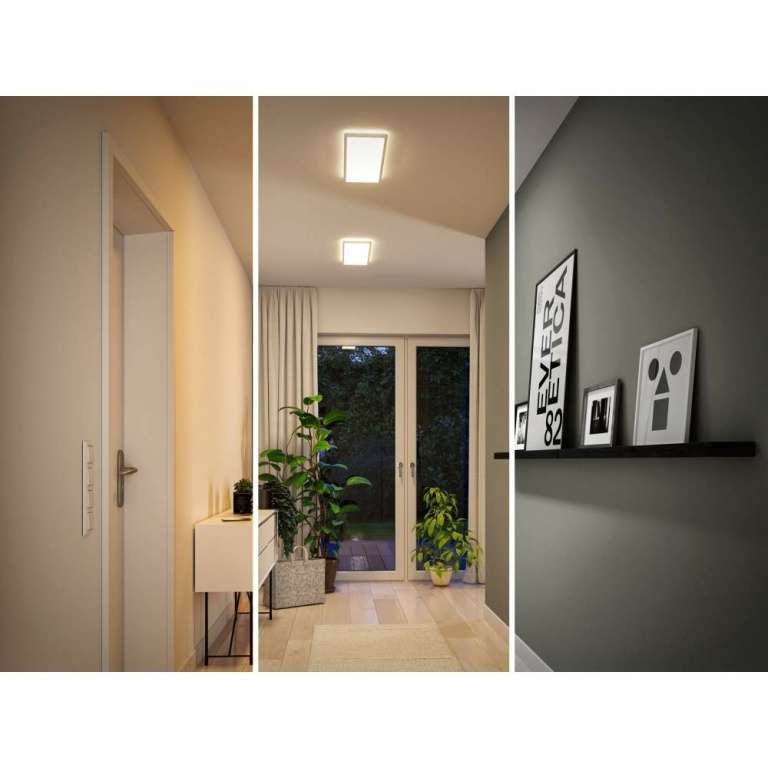 Paulmann LED Panel 3-Step-Dim Atria Shine eckig 580x200mm White Switch Weiß