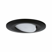 HomeSpa LED Einbauleuchte Calla 3er-Set schwenkbar IP65 90mm 30° 3x5W 3x430lm 230V 3000K Schwarz matt