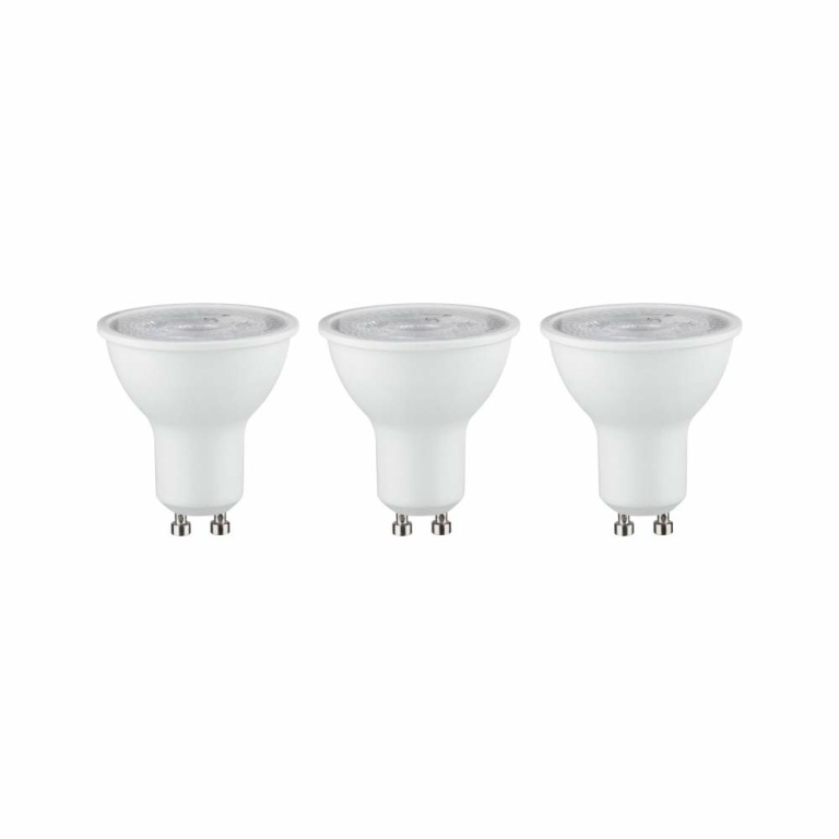 Paulmann LED Reflektor 3er-Pack GU10 230V 3x250lm 3x3,5W 4000K Weiß matt