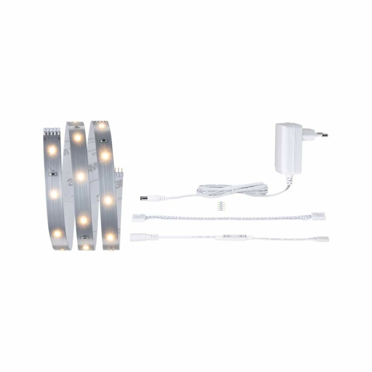 Paulmann MaxLED 250 LED Strip Regal Comfort Basisset  1m   4W 300lm/m 30LEDs/m 2700K 12VA