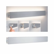 LED Wandleuchte Katla   2700K 550lm 230V 12W  Alu gebürstet