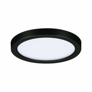 VariFit LED Einbaupanel Areo IP44 rund 118mm 3000K Schwarz