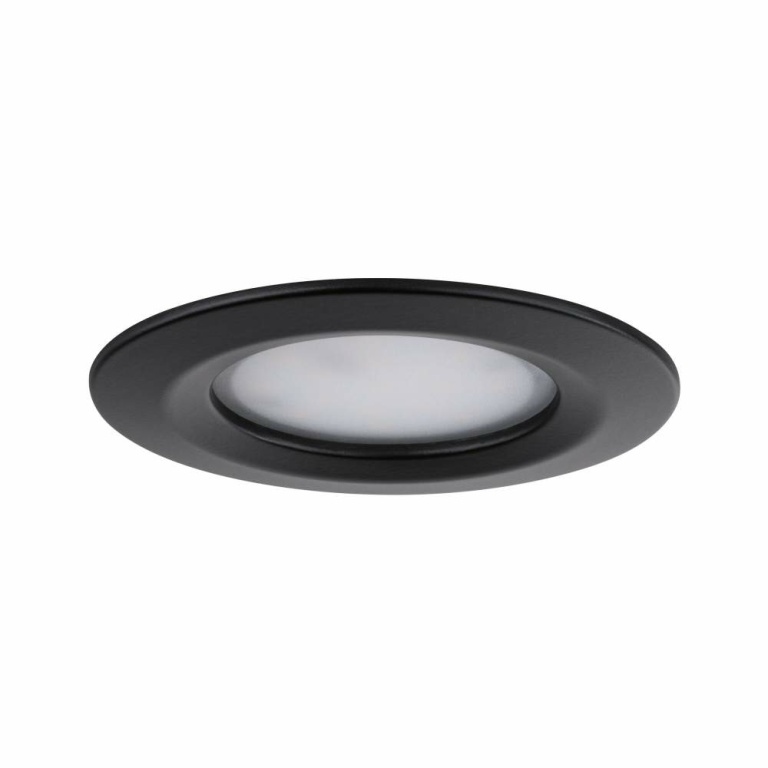 Paulmann LED Einbauleuchte Nova Plus Coin Basisset starr IP44  78mm  Coin 3x6W 3x470lm 230V dimmbar 2700K