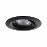 LED Einbauleuchte Nova mini Coin 3er-Set schwenkbar 4W 2700K Schwarz matt 230V