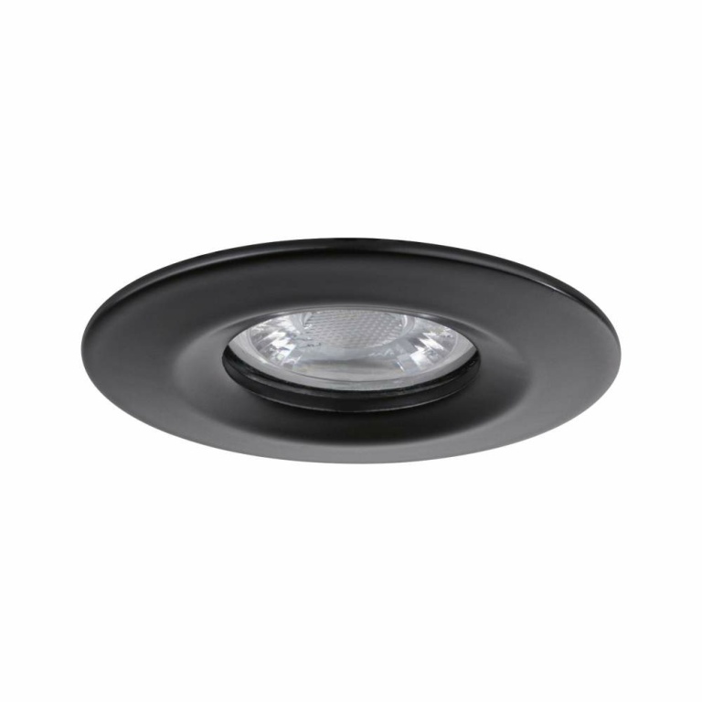 Paulmann LED Einbauleuchte Nova mini Coin 3er-Set starr IP44 4W 2700K Schwarz matt 230V