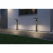 Plug & Shine LED Pollerleuchte Ito Horizontale Ausrichtung IP65 3000K 6W   Anthrazit