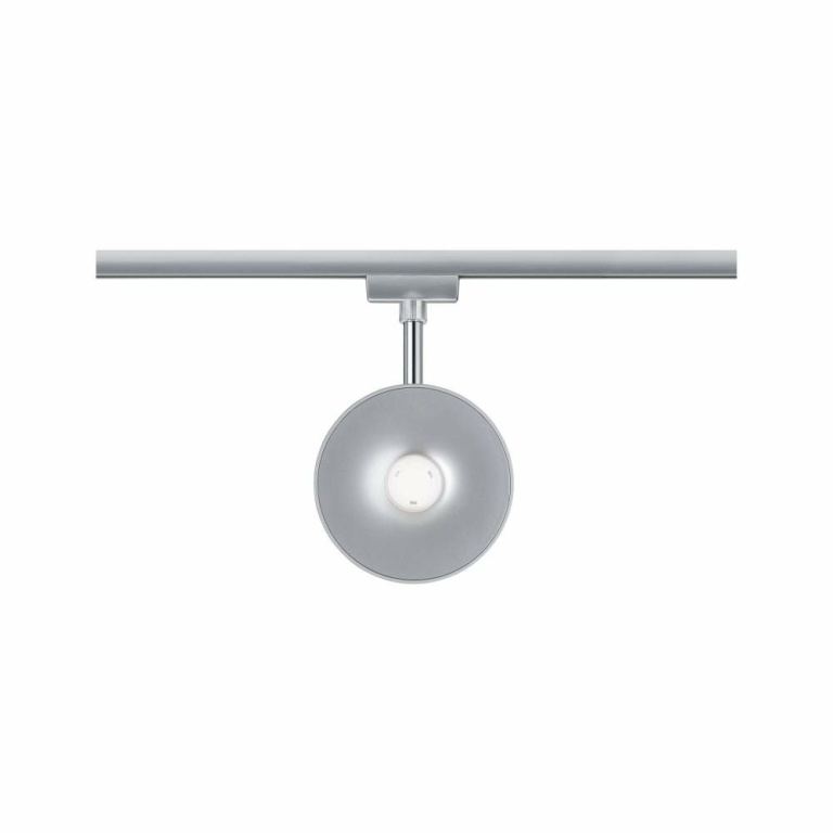 Paulmann URail LED Schienenspot Sphere 7.4W 600lm 4000K dimmbar chrom matt (LED fest verbaut)