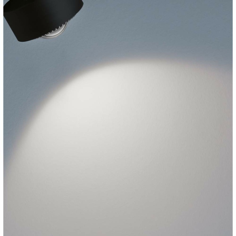 Paulmann URail LED Schienenspot Aldan 8W 534lm 4000K dimmbar schwarz matt chrom (LED fest verbaut)