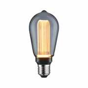 Inner Glow Edition LED Kolben  E27 230V 80lm 3,5W 1800K  Rauchglas