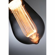 Inner Glow Edition LED Kolben  E27 230V 80lm 3,5W 1800K  Rauchglas