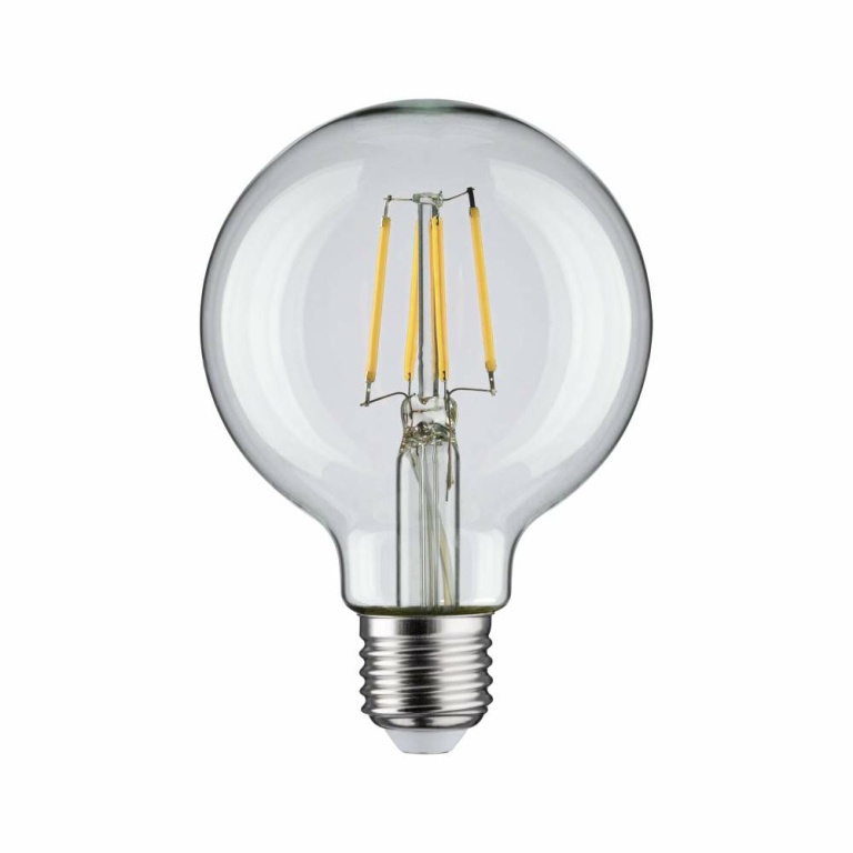 Paulmann LED Globe Filament   E27 230V 470lm 4,8W 4000K  Klar