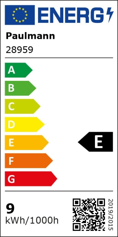 Paulmann LED Globe Filament   E27 230V 1055lm 9W 2700K  Klar