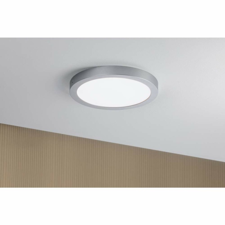 Paulmann LED Panel Abia  rund 300mm 4000K Chrom matt