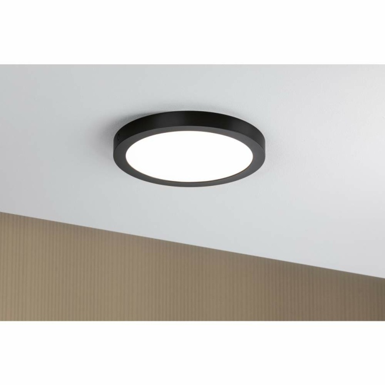 Paulmann LED Panel Abia  rund 300mm 4000K Schwarz