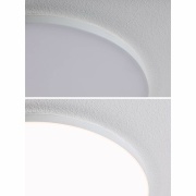 VariFit LED Einbaupanel Veluna Edge IP44 rund 120mm 650lm 4000K Weiß