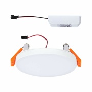 VariFit LED Einbaupanel Veluna Edge IP44 rund 90mm 450lm 3000K Weiß