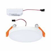 VariFit LED Einbaupanel Veluna Edge IP44 rund 90mm 450lm 3000K Weiß dimmbar