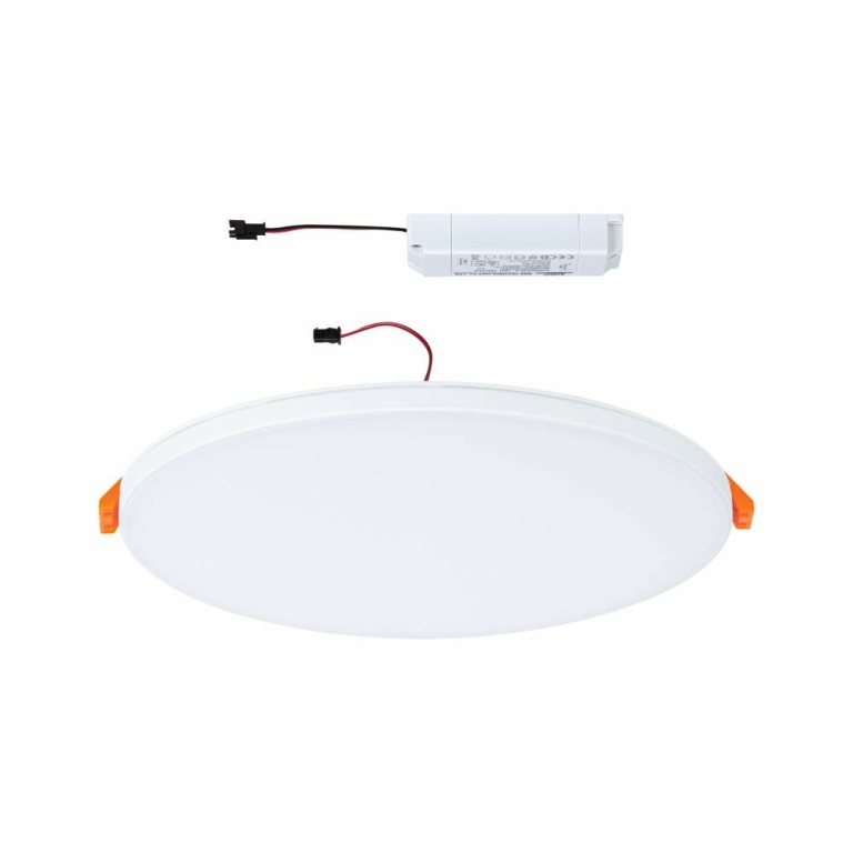 Paulmann VariFit LED Einbaupanel Veluna Edge IP44 rund 200mm 1500lm 3000K Weiß dimmbar