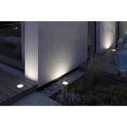 Plug & Shine LED Wandfluter Ocos IP67 3000K 6,1W   Anthrazit