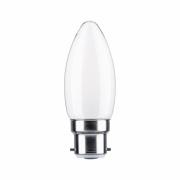 LED Kerze B22d 230V 470lm 4,7W 2700K  Opal