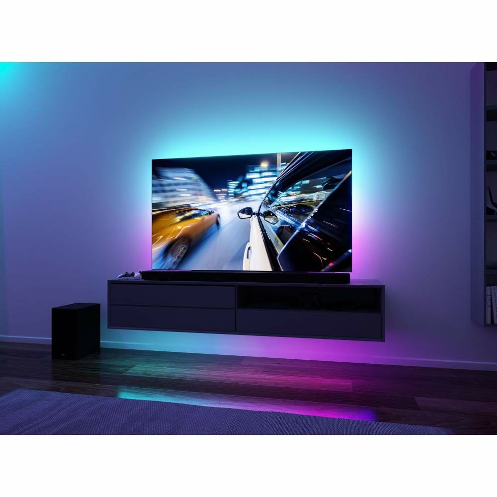 Paulmann 78880 EntertainLED USB LED | Strip 35W 2m 60LEDs/m RGB Zoll Lampen1a TV-Beleuchtung 55
