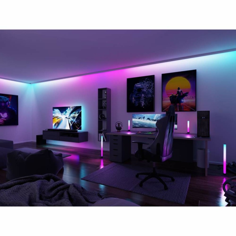 Paulmann EntertainLED USB LED Strip RGB TV-Beleuchtung 65 Zoll 2,4m 4W 60LEDs/m