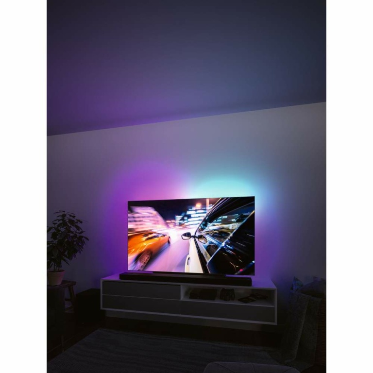 Paulmann EntertainLED USB LED Strip RGB TV-Beleuchtung 65 Zoll 2,4m 4W 60LEDs/m