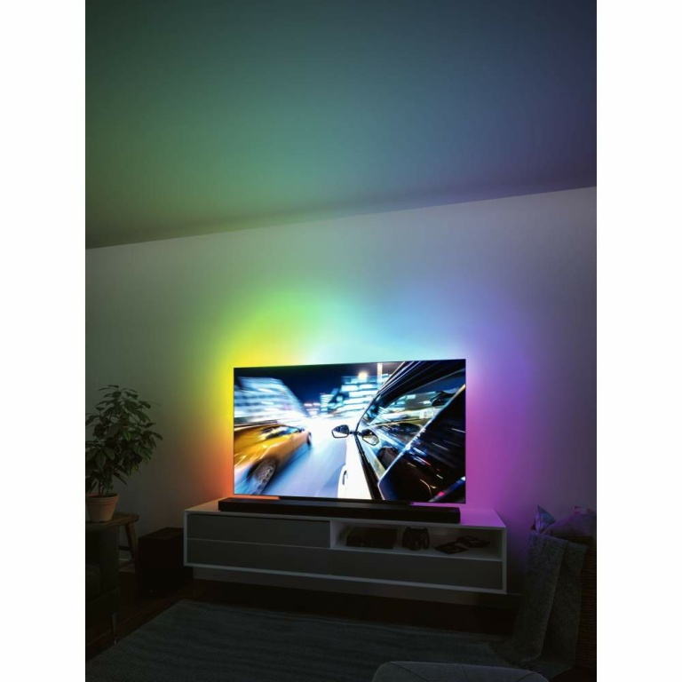 Paulmann EntertainLED USB LED Strip RGB TV-Beleuchtung 65 Zoll 2,4m 4W 60LEDs/m