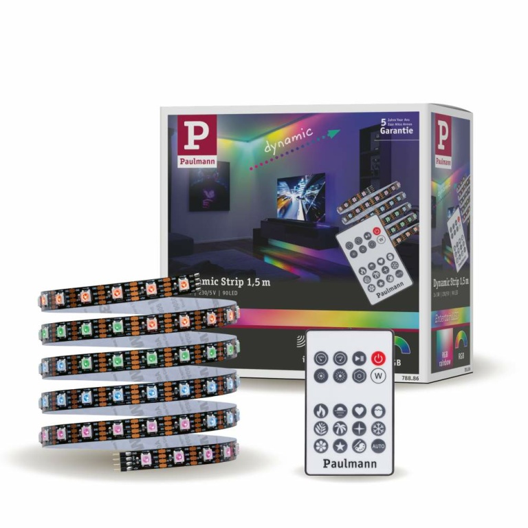 60LEDs/m USB Strip EntertainLED 78880 2m 35W Zoll Paulmann RGB 55 | TV-Beleuchtung LED Lampen1a