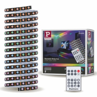 Paulmann 78881 EntertainLED USB LED Strip RGB TV-Beleuchtung 65 Zoll 24m 4W  60LEDs/m | Lampen1a
