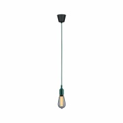 Neordic Pendelleuchte Ketil  E27   max. 60W Grün#Schwarz dimmbar Silikon#Kunststoff