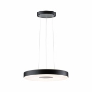 LED Pendelleuchte Puric Pane Smart Home ZigBee 2700K 1200lm 11W Schwarz/Grau dimmbar Pendellänge einstellbar