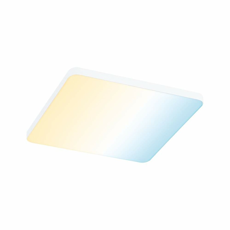 Paulmann VariFit LED Einbaupanel Veluna Edge IP44 eckig 160x160mm 1000lm Tunable White Weiß dimmbar