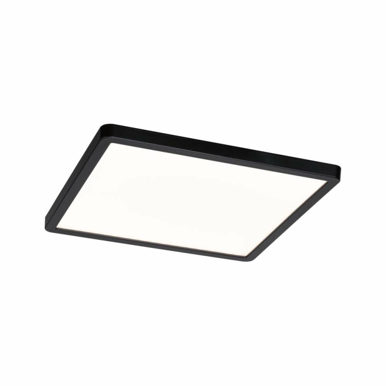 Paulmann VariFit LED Einbaupanel Smart Home Zigbee Areo IP44 eckig 230x230mm Tunable White Schwarz dimmbar